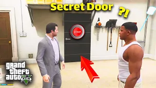 I opened the most secret door in Michael's house with Michael and Franklin | GTA 5, GTA mods