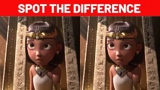 Pharaoh 🔎 SPOT THE DIFFERENCE 🔎  Brain Games | movie puzzle | Bet You Can't FIND THE DIFFERENCE