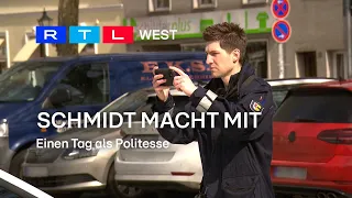 Schmidt macht mit: Einen Tag als Politesse | RTL WEST