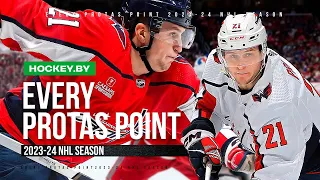 Every Aliaksei Protas point from the 2023-24 NHL season | Все очки Алексея Протаса сезона 23/24