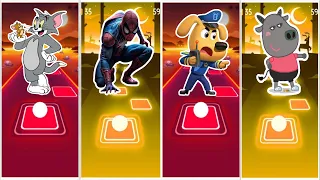 Tom and Jerry 🆚 Spider Man 🆚 Sheriff Labrador 🆚 Wolfoo 🆚 Who Will Win?