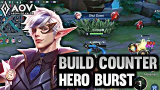 Eland'orr Gameplay | Build counter Hero burst - Arena of valor | LiênQuânMobile | RoV | 傳說對決