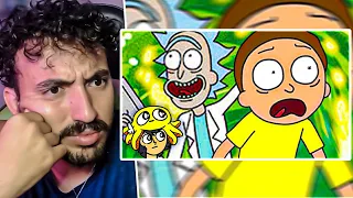 assisti rick and morty então tive que baixar um jogo - SAIKO | Leozin React