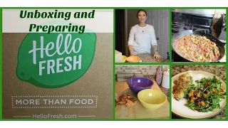 Hello Fresh | Unboxing | Preparing Meals | Food Delivery Service | LisaSz09