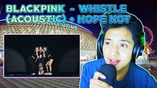 😭Así se cierra un concierto | BLACKPINK - WHISTLE (ACOUSTIC) + HOPE NOT (ENCORE) [DVDTOKYODOME2020]