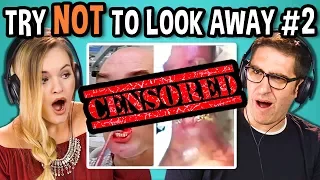 ADULTS REACT TO TRY NOT TO LOOK AWAY CHALLENGE #2
