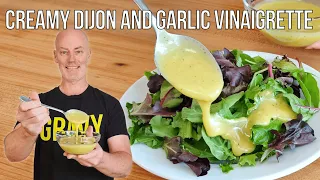 Creamy Dijon and Garlic Vinaigrette | How to Make a Dijon Vinaigrette | Easy-to-Make Vinaigrette