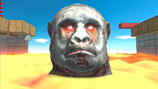 Goro Pushes Units To LAVA - Animal Revolt Battle Simulator