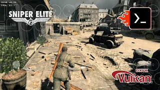 Sniper Elite V2 (Windows) on Android | termux-box Wine 8.0-4