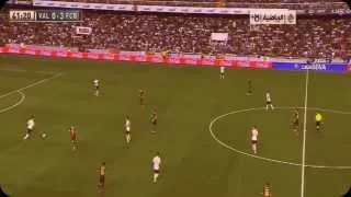 VALENCIA vs FC BARCELONA (2-3) All Goals & Full Highlights 01/09/2013 Messi & Postiga Show