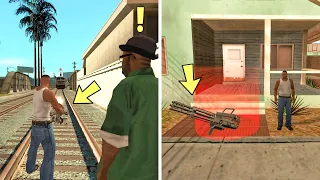 How To Get The Minigun Before The Wrong Side of the Tracks Mission - Gta San Andreas