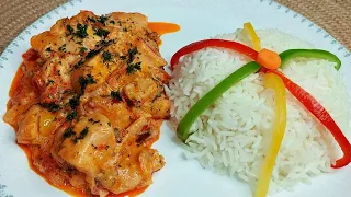 Chicken fillets with rice 😋|  This recipe will drive you crazy❗ Easy cooking