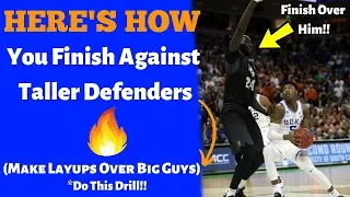 How To NEVER GET BLOCKED! - Finish Layups Over Bigger Defenders!