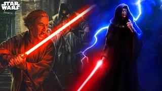 How Darth Sidious Became Such a Deadly & Powerful Lightsaber Duelist