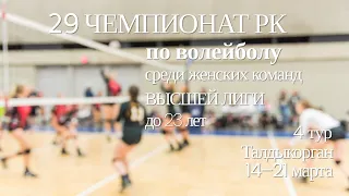 Иртыш-2 - Жетысу-2.Волейбол|Высшая лига U-23|Женщины|4 тур|Талдыкорган