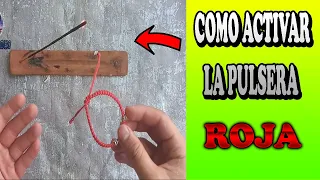 Activa tu pulsera roja de los 7 nudos y mira lo que atraes!