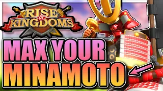 You should use Minamoto [talents and guide] Rise of Kingdoms 2023 Update