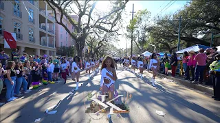Texas Southern University "Ocean Of Soul" Marching In the 2023 Thoth Parade