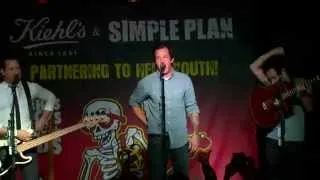 Simple Plan live for Kiehl's Rocks For Kids (Sept. 19, 2014)