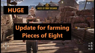 Huge update for farming Pieces of Eight - Skull and Bones