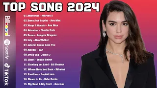 Billboard Hot 100 Songs of 2024 - Charlie Puth, Selena Gomez, Ed Sheeran, Ava Max, Adele, The Weeknd