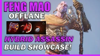 The Feng Mao HYBRID ASSASSIN BUILD showcase! - Predecessor Offlane Commentary Gameplay