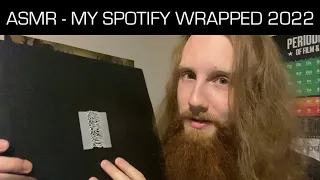 ASMR - My Spotify Wrapped 2022 (Vinyl Record Collection ASMR)