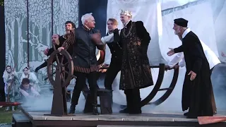 Act 1 Scene 1 - The Tempest - William Shakespeare - Brownsea Open Air Theatre 2015 - Storm