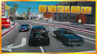 Ray Pulls Up On Besties For Stealing a Car | NoPixel 4.0 GTA RP