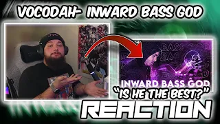 BEST BASS!? | Vocodah - Inward Bass God - Official Beatbox Video (REACTION!!)