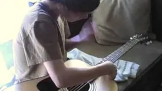 Justin Drew Bieber playing guitar August Rush style