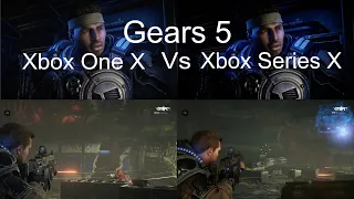 Xbox One X vs Xbox Series X Gear 5 Comparison