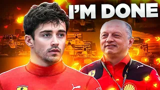 Charles Leclerc Drops BOMBSHELL On Ferrari!
