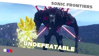 Undefeatable (Sonic Frontiers OST) - RusRemake [feat. Se7en Official]