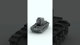 Lego KV-2 Tank MOC (654)