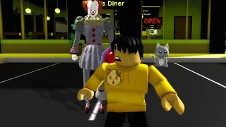 Pennywise is dangerous in Roblox BrookHaven 🏡RP..