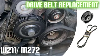 M272 Engine Belt and Idler Pulley Replacement