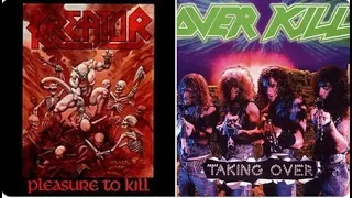 KREATOR - PLEASURE TO KILL VS OVERKILL - TAKING OVER + F MARY PART 4  (For Michael Rogers)