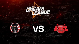 Basically Unknown vs. Hellraisers - Qualifier 2 Game 1 - ASUS ROG DreamLeague Season 3