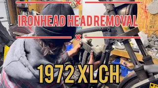 XLCH Ironhead Top End Removal: 1972 "The Phoenix" Harley-Davidson Sportster Engine Teardown