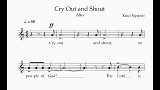 Alto - Cry Out and Shout