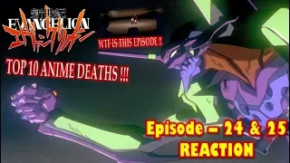 IS SHINJI GAY?! || Neon Genesis Evangelion Episode 24 & 25 REACTION [新世紀エヴァンゲリオン 24 & 25話]