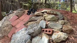 Axial Capra UTB 18 rock crawling .