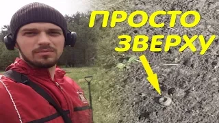 Прясла, динарій, фібула. Коп з XP Deus.