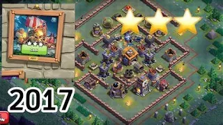 Cách đánh clash of clan 3 sao thử thách 2017 - Clash of clan tròn 10 tuổi