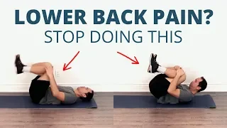 Lower Back Pain? DON’T STRETCH! (What You Should Do Instead)