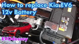 How to change Kia EV6 12v battery - practical guide