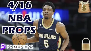 PRIZEPICKS NBA PICKS | TUESDAY 4/16/24 | WESTERN CONFERENCE PLAY-IN GAMES | PLAY-IN PROPS & BETS