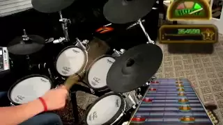 Through the Fire and Flames Played on a Roland TD-9KX V-Drum Kit (GH: Smash Hits Expert+ Drums)