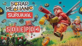 Scrap Mechanic Survival: А может на воде базу построить?